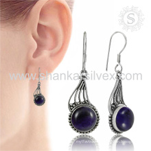 Superior Amethyst Purple Earring Factory Direct Indian Silver Jewelry Wholesaler 925 Silver Earring Jewelry